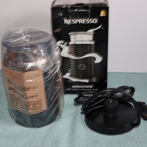 Nespresso Aeroccino 3 Milk Frother  NEW Open Box